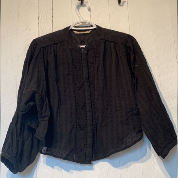 Zara Tops - Zara Balloon Sleeve Blouse